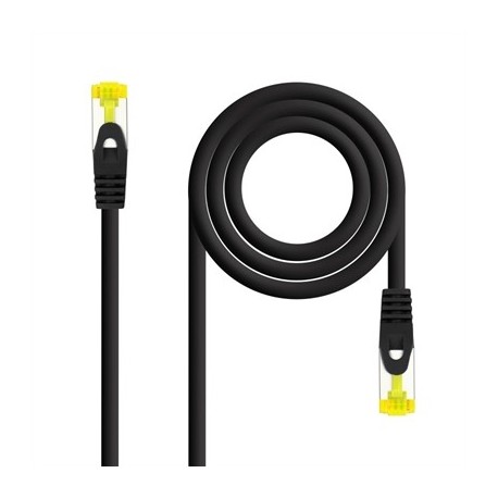 NANOCABLE LATIGUILLO LSZH CAT.6A SFTP 25CM NEGRO