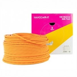 NANOCABLE CABLE RED CAT7 CPR LSZH AWG23 100M