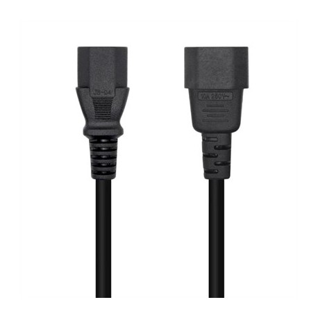AISENS CABLE ALIMENTACION C13/H-C14/M NEGRO 1.5M