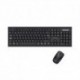APPROX TECLADO+RATON INAL. MX410 NEGRO