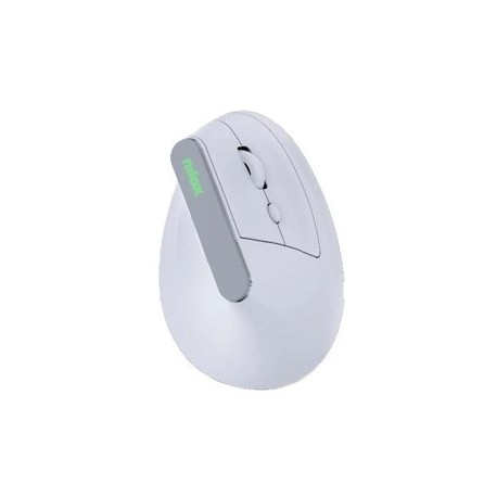 NILOX RATON WIR VERTICAL REC. SILEN 1600DPI BLANCO