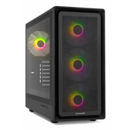 NOX SEMITORRE HUMMER AERO HYPERFLOW ARGB NEGRO