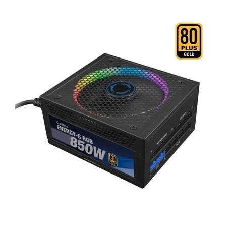 COOLBOX GAMING FUENTE ALIMENTACION 850W RGB 80+GOL