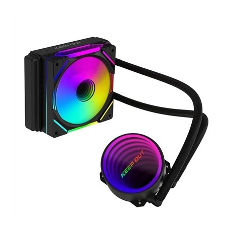 KEEP OUT KIT RL XWC-120 BLACK ARGB 120MM