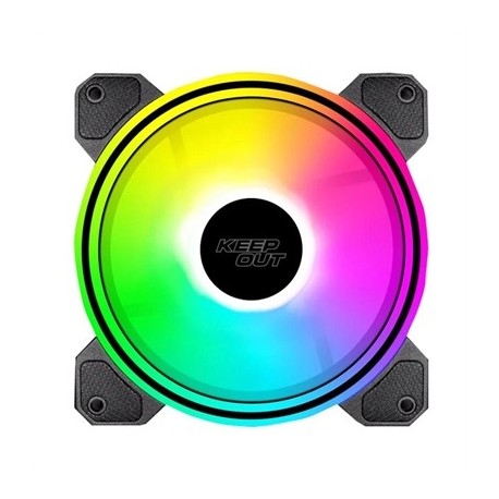 KEEP OUT VENTILADOR XFC-120DR BLACK 5V ARGB