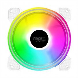 KEEP OUT VENTILADOR XFC-120DRW WHITE 5V ARGB