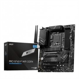 MSI PLACA BASE PRO B760-P WIFI DDR4 ATX LGA1700