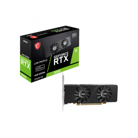 MSI VGA NVIDIA RTX 3050 LP E 6G OC DDR6