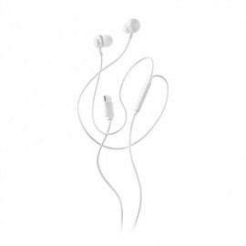 NGS AURICULAR BLANCO ESTEREO USB-C CON CABLE