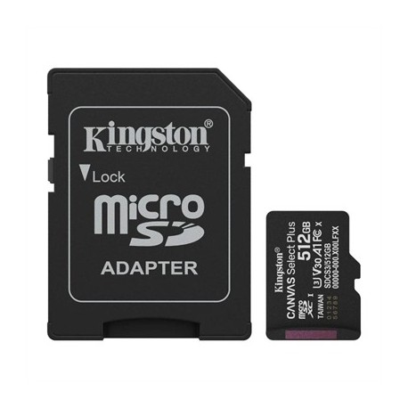 KINGSTON SDCS3/512GB MICROSDXC GEN3 150MB/S A1