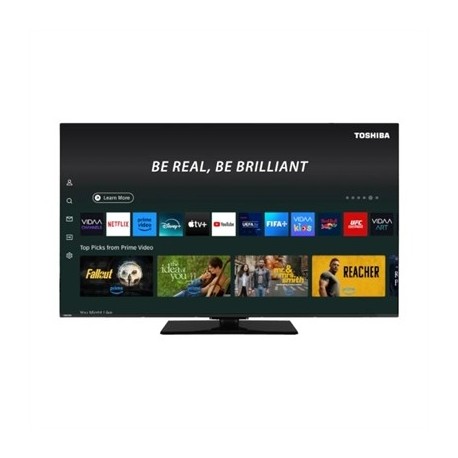 TOSHIBA TV 65" 65QV3F63DG UHD  QLED SMART TV ALLM