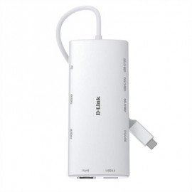 D-LINK DUP-A01 HUB USB-C 10 EN 1 2XHDMI