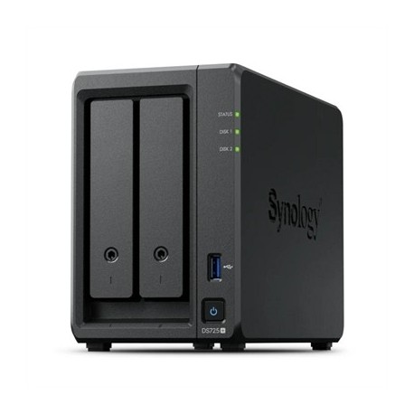 SYNOLOGY DS725+ NAS 2BAY DISKSTATION 1X2.5GB 1XGB