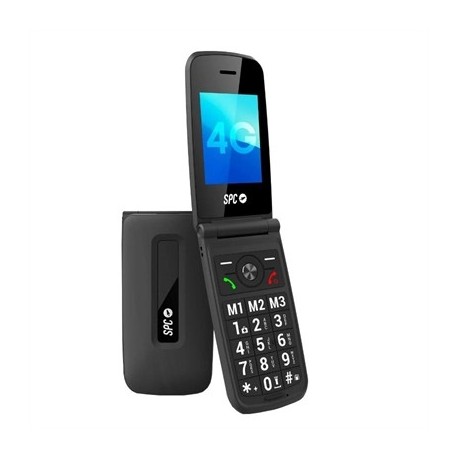 SPC 2342N TITAN 4G MOVIL SENIOR 2.4" S.HELP NEGRO