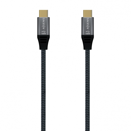 CABLE USB 3.2 AISENS USB 3.2 GEN2X2 ALU 20GBPS 8K30HZ 5A 100W USB-C 0.6M