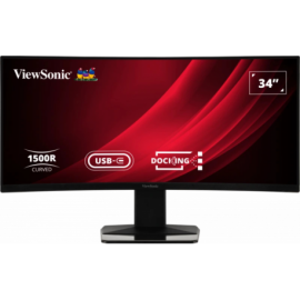MONITOR VIEWSONIC 34" QHD CURVO HDMI DP 65W USB-C USB RJ45 MULTI AJUS.ALTURA
