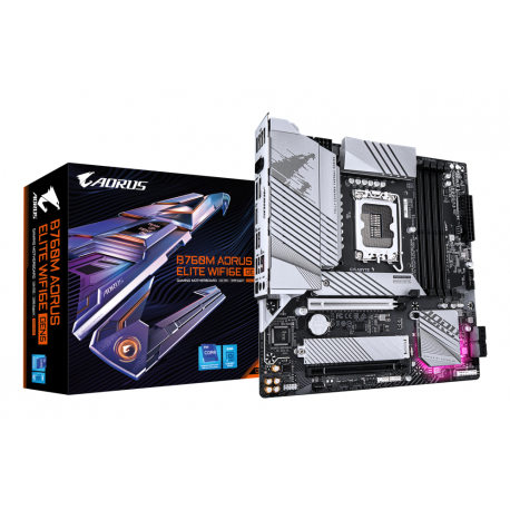 PLACA BASE GIGABYTE B760M A E  WF6E GEN5 1.0 DDR4 1700 MATX 4XDDR4