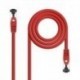 NANOCABLE CABLE RED CAT. 8.1 2GHZ SSTP ROJO 0,25M