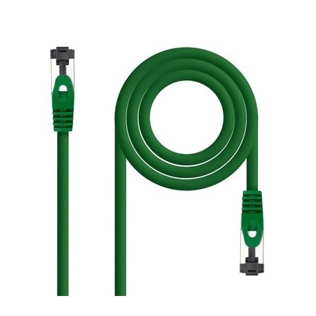 NANOCABLE CABLE RED CAT. 8.1 2GHZ SSTP VERDE 0,30M