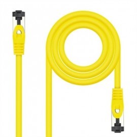 NANOCABLE CABLE RED CAT. 8.1 2GHZ SSTP AMARILLO 2M