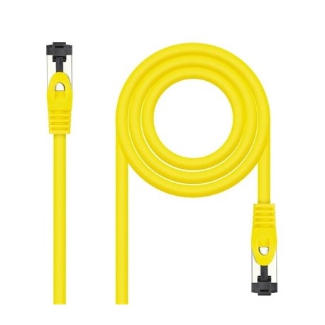NANOCABLE CABLE RED CAT. 8.1 2GHZ SSTP AMARILLO 2M