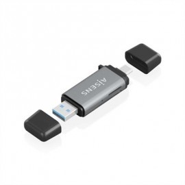 AISENS LECTOR TAR SD MSD MMC RS-MMC MMCM USBA USBC