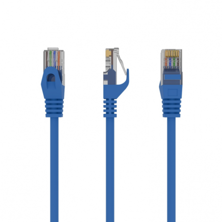 CABLE RED GEMBIRD UTP CAT6 1M AZUL