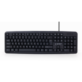 TECLADO GEMBIRD USB NEGRO DISEÑO EEUU