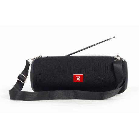 ALTAVOZ PORTATIL GEMBIRD SPK-BT-17 COM RADIO FM 2X5W RMS BLUETOOTH NEGRO