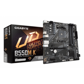 PLACA BASE GIGABYTE B550M K AM4 MATX 4XDDR4