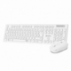 COMBO TECLADO RATON SUBBLIM BUSINESS SLIM SILENCIOSO RF INALAMBRICO BLANCO