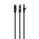 CABLE RED S-FTP GEMBIRD  CAT 6A LSZH NEGRO 2M