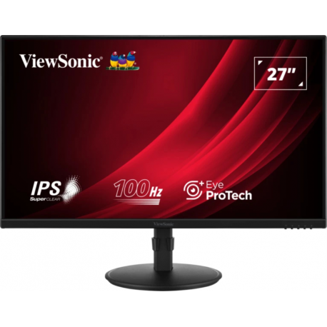 MONITOR VIEWSONIC 27" VA2708-HDJ FHD IPS LED VGA HDMI DP AJUS. ALTURA