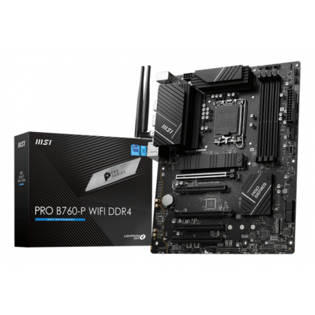 PLACA BASE MSI PRO B760-P WIFI 1700 ATX 4XDDR4