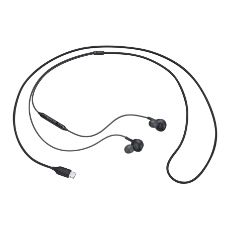 AURICULARES SAMSUNG EO-IC100 NEGRO MICROFONO ALAMBRICO USB-C