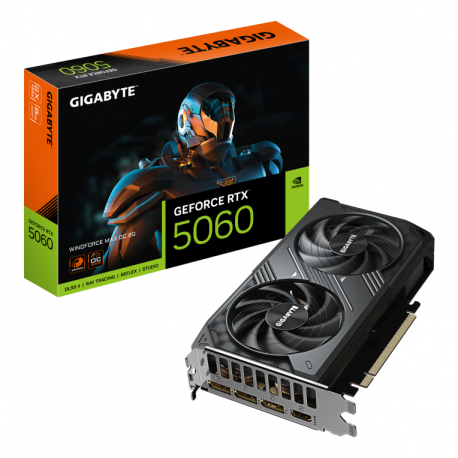 TARJETA GRAFICA GIGABYTE RTX 5060 WINDFORCE 8GB MAX