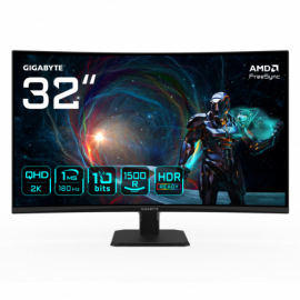 MONITOR GAMING GIGABYTE GS32QCA EK  31.5" 2560X1440 QHD