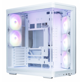 CAJA ZALMAN P60 WHITE ATX 3 XVENT 120MM ARGB 2XUSB 3.0 NEGRO S/N FUENTE