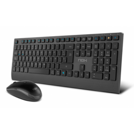 COMBO TECLADO-RATON NOX LITE DUO INALAMBRICO ES NEGRO