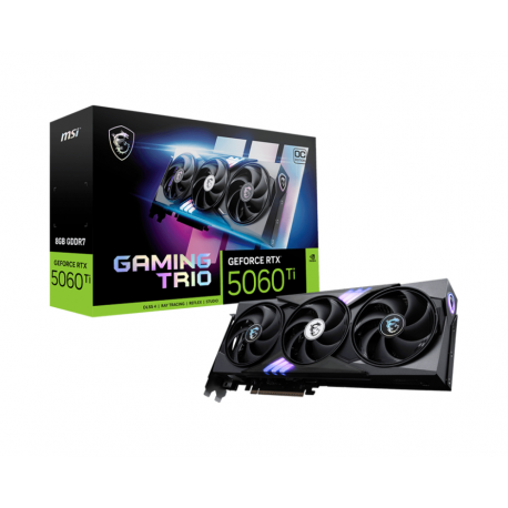 TARJETA GRAFICA MSI GEFORCE RTX 5060 TI 8G GAMING TRIO OC
