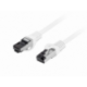 CABLE RED LANBERG LATIGUILLO CAT.8.1 S/FTP LSZH CU 0.5M BLANCO FLUKE PASSED