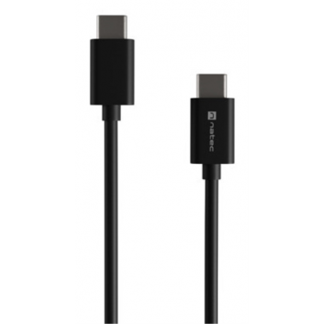 CABLE 2.0 NATEC USB-C MACHO/MACHO PD 100W 2M NEGRO RETAIL