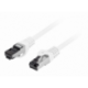 CABLE RED LANBERG LATIGUILLO CAT.8.1 S/FTP LSZH CU 5M BLANCO FLUKE PASSED