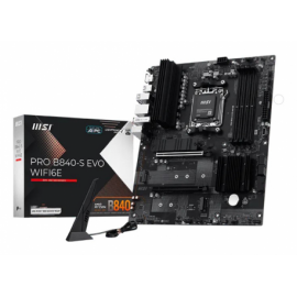 PLACA BASE MSI PRO B840-S EVO WIFI6E AM5 4XDDR5
