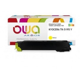 ARMOR OWA TONER REMANUFACTURED 1T02R4ANL0 PARA KYOCERA TK5195 Y YELLOW 7000P