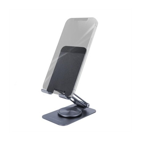 MARS GAMING SOPORTE MOVIL GIRATORIO 360 NEGRO
