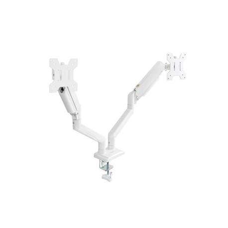 TOOQ SOPORTE MESA DB1334TNR-W 2 BRAZO 13-34 BLANCO