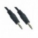NANOCABLE CABLE AUDIO, JACK 3.5/M-M, NEGRO, 5 M