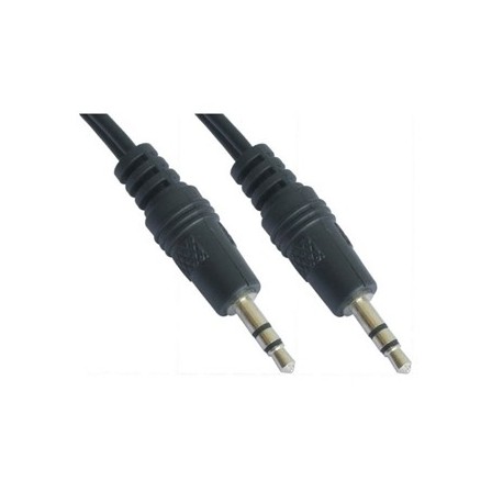 NANOCABLE CABLE AUDIO, JACK 3.5/M-M, NEGRO, 5 M