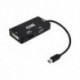 NANOCABLE CONVERSOR MINI DISPLAYP/VGA/DVI/HDMI 3E
